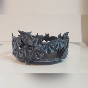 Gold canyon candles bat candle jar wrap new Halloween